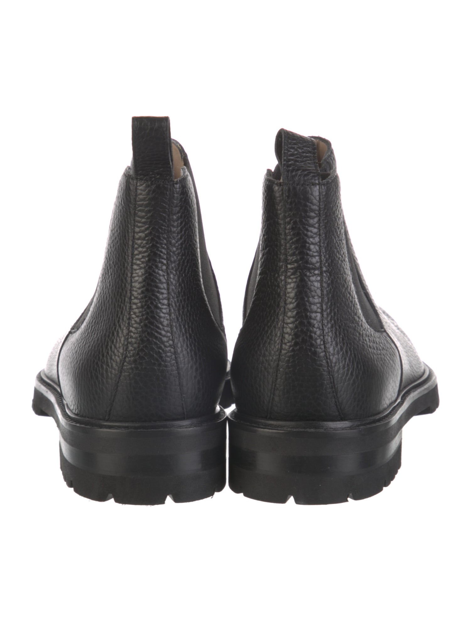 Manolo Blahnik Leather Chelsea Boots